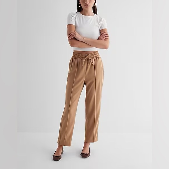 Express Pants - NWT Express High Waisted Seamed Ankle Joggers